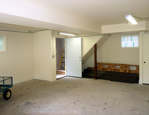 Painted Downstairs