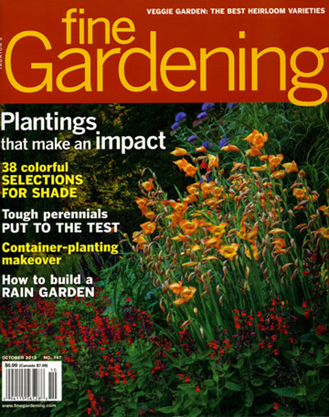 Fine Gardening, Oct. 2012